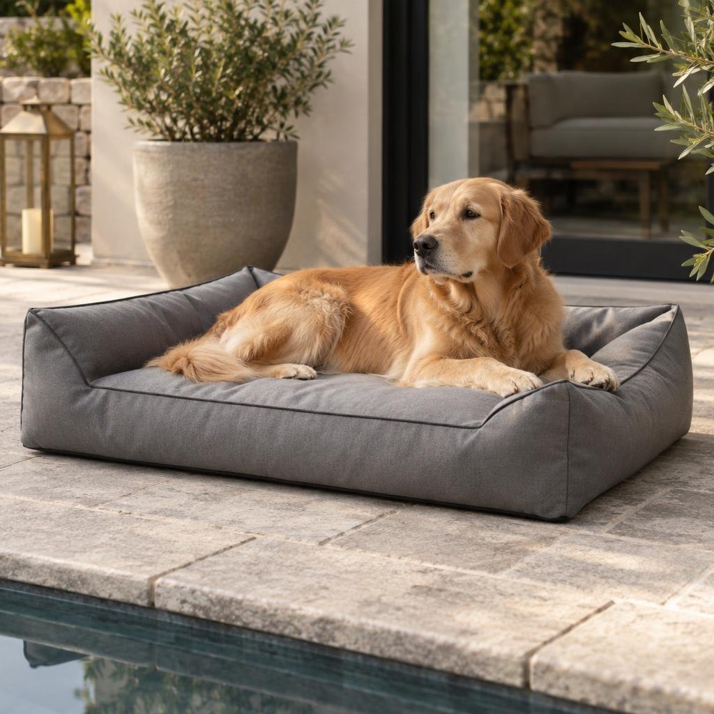 Outdoor and waterproof dog beds
